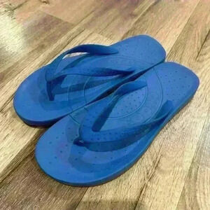 Blue Crocs Flip Flops